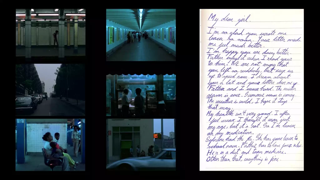 Chantal Akerman: The Private and The Public. “News From Home'' and “No Home Movie”.