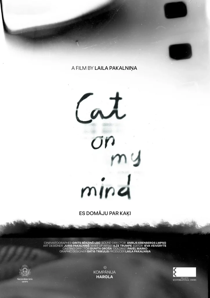 Cat on my mind poster