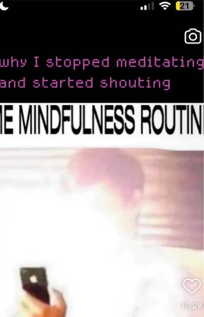 Why I stopped meditating and started shouting